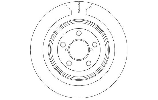 Bromsskiva DF7328 TRW, bild 2
