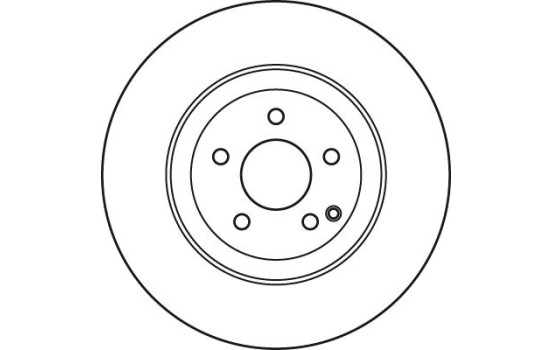Bromsskiva DF7351S TRW, bild 2