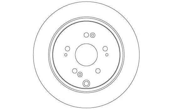 Bromsskiva DF7374 TRW, bild 3