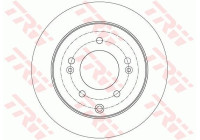Bromsskiva DF7819 TRW