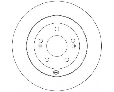 Bromsskiva DF7996 TRW, bild 3