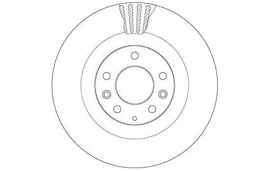 Bromsskiva DF8043 TRW, bild 3