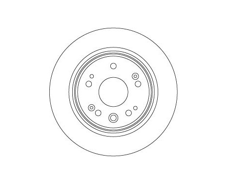 Bromsskiva DF8083 TRW, bild 2