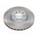 Bromsskiva DI-0207C Japanparts