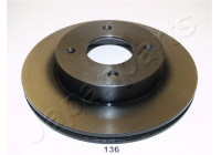 Bromsskiva DI-136 Japanparts