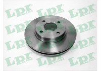 Bromsskiva F1421V Lpr