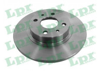 Bromsskiva F2091P Lpr