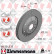 Bromsskiva FORMULA Z COAT Z 100.3343.75 Zimmermann, miniatyr 2