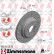 Bromsskiva FORMULA Z COAT Z 150.3453.70 Zimmermann, miniatyr 2