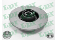 Bromsskiva HUB BRAKE DISC - FULL COATED R1004PRCA Lpr