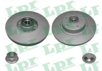 Bromsskiva HUB BRAKE DISC - FULL COATED R1019PRCA Lpr