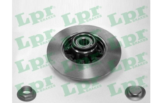 Bromsskiva HUB BRAKE DISC P1011PCA Lpr
