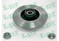 Bromsskiva HUB BRAKE DISC R1031PCA Lpr