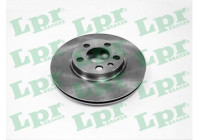 Bromsskiva L2055V Lpr