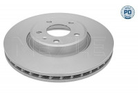 Bromsskiva MEYLE-PD: Advanced performance and design. 183 521 1129/PD