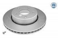 Bromsskiva MEYLE-PD: Advanced performance and design. 45-83 521 0005/PD