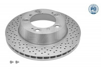 Bromsskiva MEYLE-PD: Advanced performance and design. 483 523 0005/PD