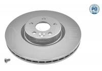Bromsskiva MEYLE-PD: Advanced performance and design. 583 521 0044/PD