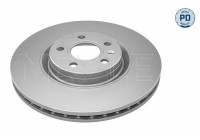 Bromsskiva MEYLE-PD: Advanced performance and design. 583 521 0046/PD