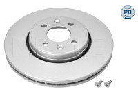 Bromsskiva MEYLE-PD Quality 16-83 521 0004/PD