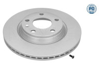 Bromsskiva MEYLE-PD Quality 183 521 1017/PD