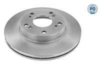 Bromsskiva MEYLE-PD Quality 31-15 521 0049/PD