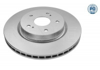 Bromsskiva MEYLE-PD Quality 33-15 521 0017/PD