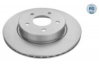 Bromsskiva MEYLE-PD Quality 36-15 523 0056/PD