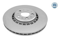 Bromsskiva MEYLE-PD Quality 583 521 5025/PD