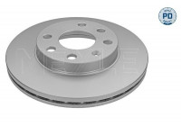 Bromsskiva MEYLE-PD Quality 683 521 6011/PD