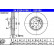 Bromsskiva PowerDisc 24.0326-0106.1 ATE, miniatyr 2
