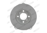 Bromsskiva PREMIER Coat+ disc DDF1005C Ferodo