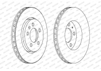 Bromsskiva PREMIER Coat+ disc DDF1154C Ferodo