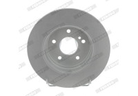Bromsskiva PREMIER Coat+ disc DDF1251C Ferodo