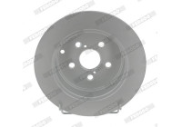 Bromsskiva PREMIER Coat+ disc DDF1406C Ferodo