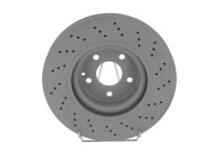 Bromsskiva PREMIER Coat+ disc DDF1458C-1 Ferodo