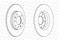 Bromsskiva PREMIER Coat+ disc DDF1500C Ferodo