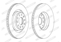 Bromsskiva PREMIER Coat+ disc DDF1503C Ferodo