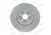 Bromsskiva PREMIER Coat+ disc DDF1595C-1 Ferodo