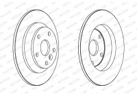 Bromsskiva PREMIER Coat+ disc DDF1616C Ferodo