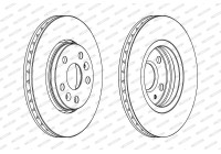 Bromsskiva PREMIER Coat+ disc DDF1733C Ferodo