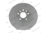 Bromsskiva PREMIER Coat+ disc DDF698C Ferodo