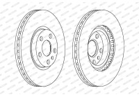 Bromsskiva PREMIER Coat+ disc DDF760C Ferodo