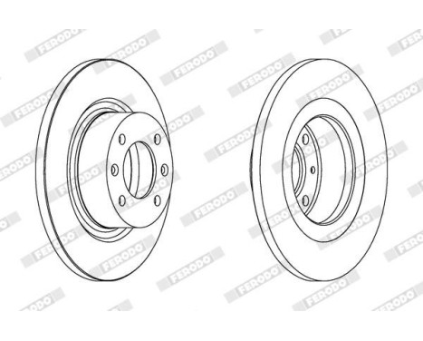 Bromsskiva PREMIER DDF1157 Ferodo, bild 2