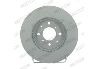 Bromsskiva PREMIER DDF1281C Ferodo