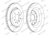 Bromsskiva PREMIER DDF1289C Ferodo