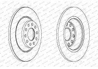 Bromsskiva PREMIER DDF1307C Ferodo