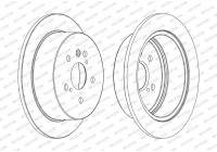 Bromsskiva PREMIER DDF1545C Ferodo