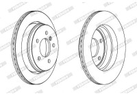 Bromsskiva PREMIER DDF1581 Ferodo