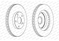 Bromsskiva PREMIER DDF1646C Ferodo
